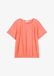 Blouse met korte mouwen van zachte viscose, bonprix