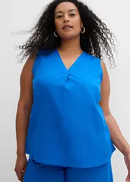 Blousetop in een luchtige linnenmix, bonprix
