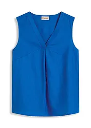 Blousetop in een luchtige linnenmix, bonprix