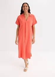 Kaftan jurk van zachte mousseline, bonprix
