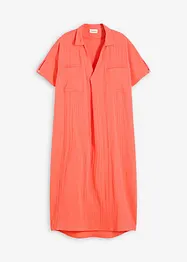 Kaftan jurk van zachte mousseline, bonprix