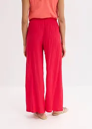 Wijde broek van soepele viscose, bonprix
