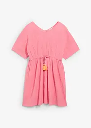 Kaftan jurk van gestructureerde crinkle, bonprix
