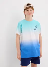 T-shirt met kleurverloop van biologisch katoen, bonprix