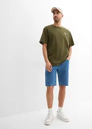 T-shirt met print achter, loose fit, bonprix