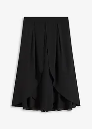 Midi rok met ruches, bonprix