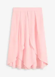 Midi rok met ruches, bonprix