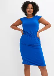 Jersey midi jurk van viscose met elastan, bonprix