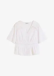 Shirt tuniek met kant, bonprix