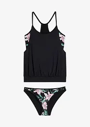 Oversized tankini in layer look (2-dlg. set), bonprix