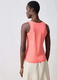 Tanktop met zijde, bonprix