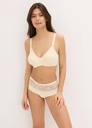 Lasercut maxi hipster met fijn kant, bonprix