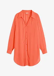 Lange strandblouse van viscose, bonprix