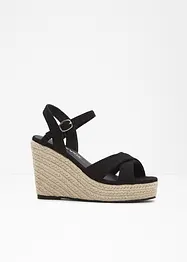 Sandaletten met sleehak, bonprix