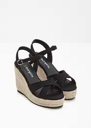 Sandaletten met sleehak, bonprix