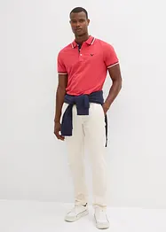 Piqué-poloshirt, korte mouwen (set van 2), bonprix