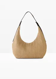 Shopper in rieten look, bonprix