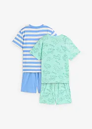 Shortama van puur biologisch katoen (4-dlg. set), bonprix
