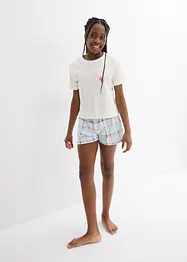 Shortama van puur biologisch katoen (4-dlg. set), bonprix