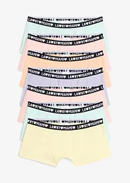 Boxershort met zacht biologisch katoen (set van 7), bonprix
