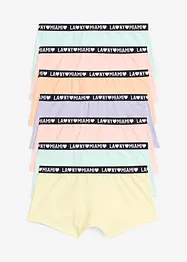Boxershort met zacht biologisch katoen (set van 7), bonprix