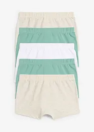 Boxershort met biologisch katoen (set van 5), bonprix
