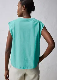 Shirt met zijde, bonprix