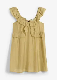 Mini jurk met volants, bonprix