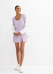 Shirtjurk van gestructureerde crêpe, bonprix