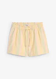 Short van een luchtige linnenmis, bonprix