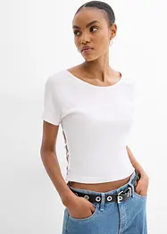 Aansluitend T-shirt van puur biologisch katoen, bonprix