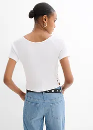 Aansluitend T-shirt van puur biologisch katoen, bonprix