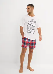 Shortama van puur katoen met korte mouwen, bonprix
