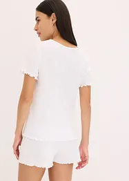 Shortama van Ppointelle jersey, bonprix