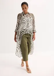 Lange chiffon blouse, bonprix
