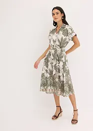 Jurk met ceintuur, bonprix