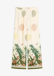 Wijde broek van viscose, bonprix