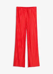 Jersey broek met plissé, bonprix