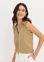 Viscose piqué polotop, bonprix