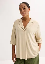 Shirt tuniek van soepele viscose piqué, bonprix
