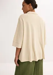 Shirt tuniek van soepele viscose piqué, bonprix