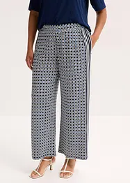 Jersey broek met een minimalistisch design, bonprix