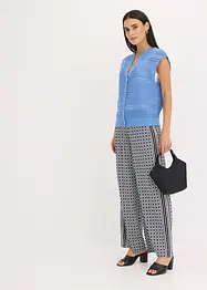 Ajour vest met korte mouwen, bonprix