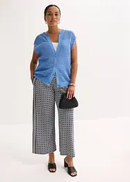 Ajour vest met korte mouwen, bonprix