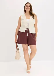 Short met linnen, bonprix