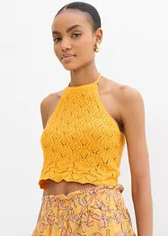 Gebreide neckholder top, bonprix