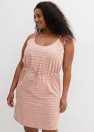 Jersey jurk van katoen (set van 2), bonprix