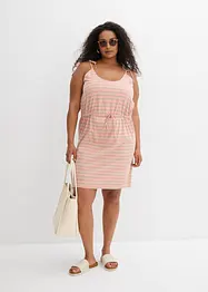 Jersey jurk van katoen (set van 2), bonprix