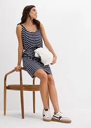 Jersey jurk van katoen (set van 2), bonprix
