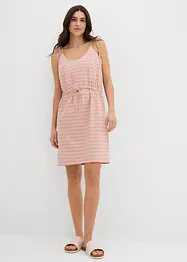 Jersey jurk van katoen (set van 2), bonprix